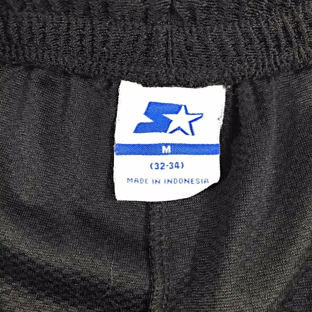 (Sold) Starter Mens Black Pocketed Gym Shorts 32 - Picture 3 of 5